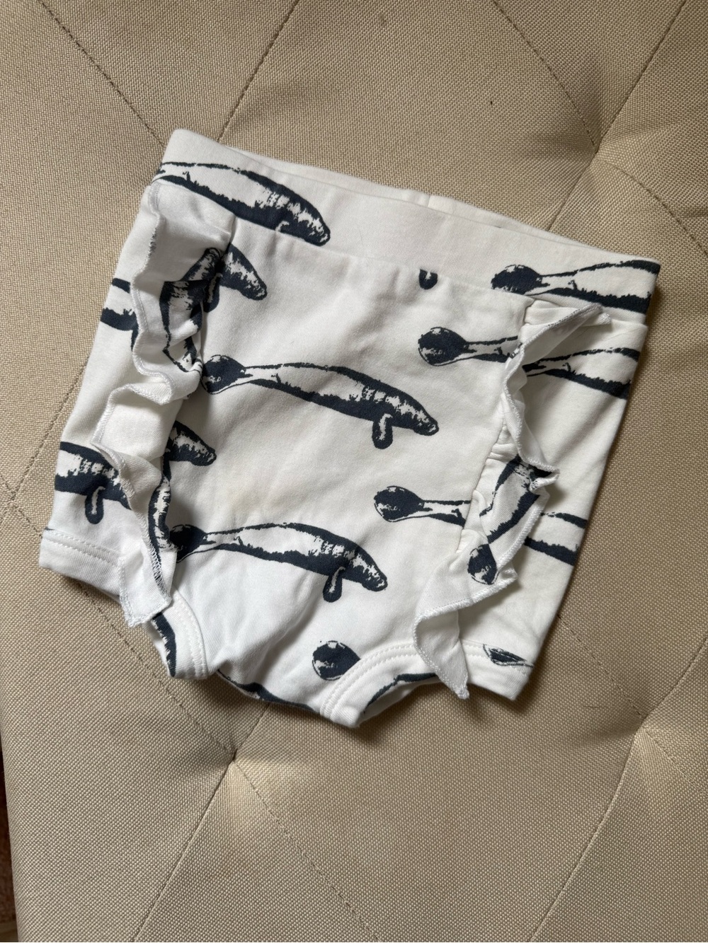 Kate Quinn Bloomers | Manatees | 100% cotton | size 12-18 month